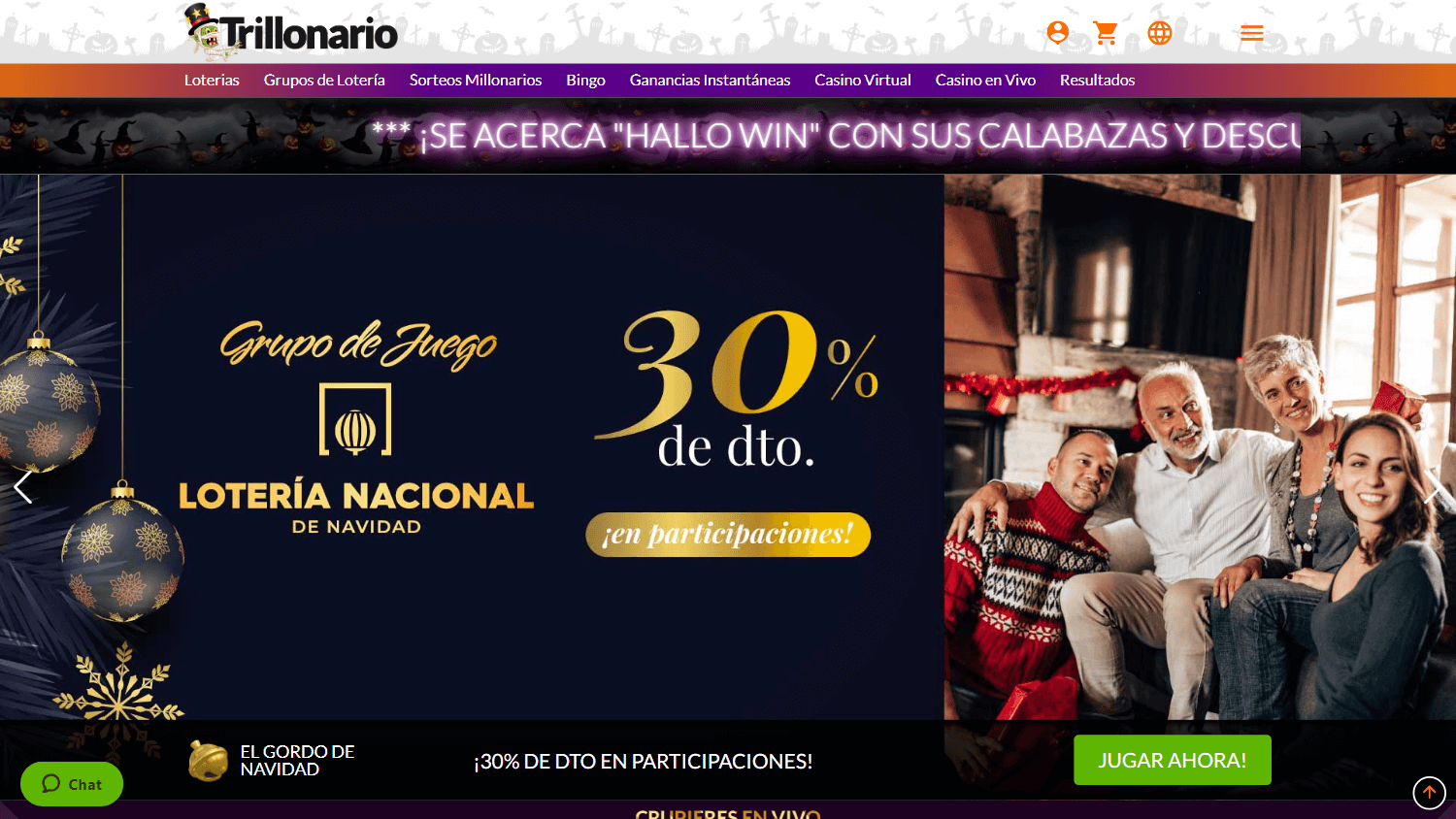 Wintrillions Casino Desktop screenshot